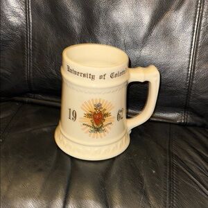University of Colorado Commemorative Cream Mug
